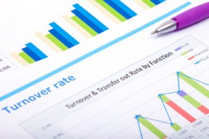 Turnover rate graph